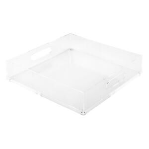 ACRYLIC 12" Square Insertable Tray